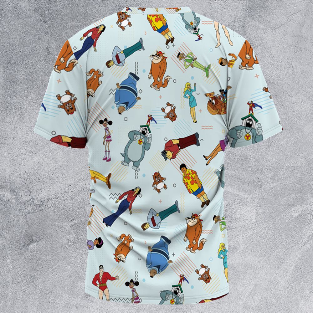 All-Over Print Unisex T-Shirt - EE9RP8PD - - 4