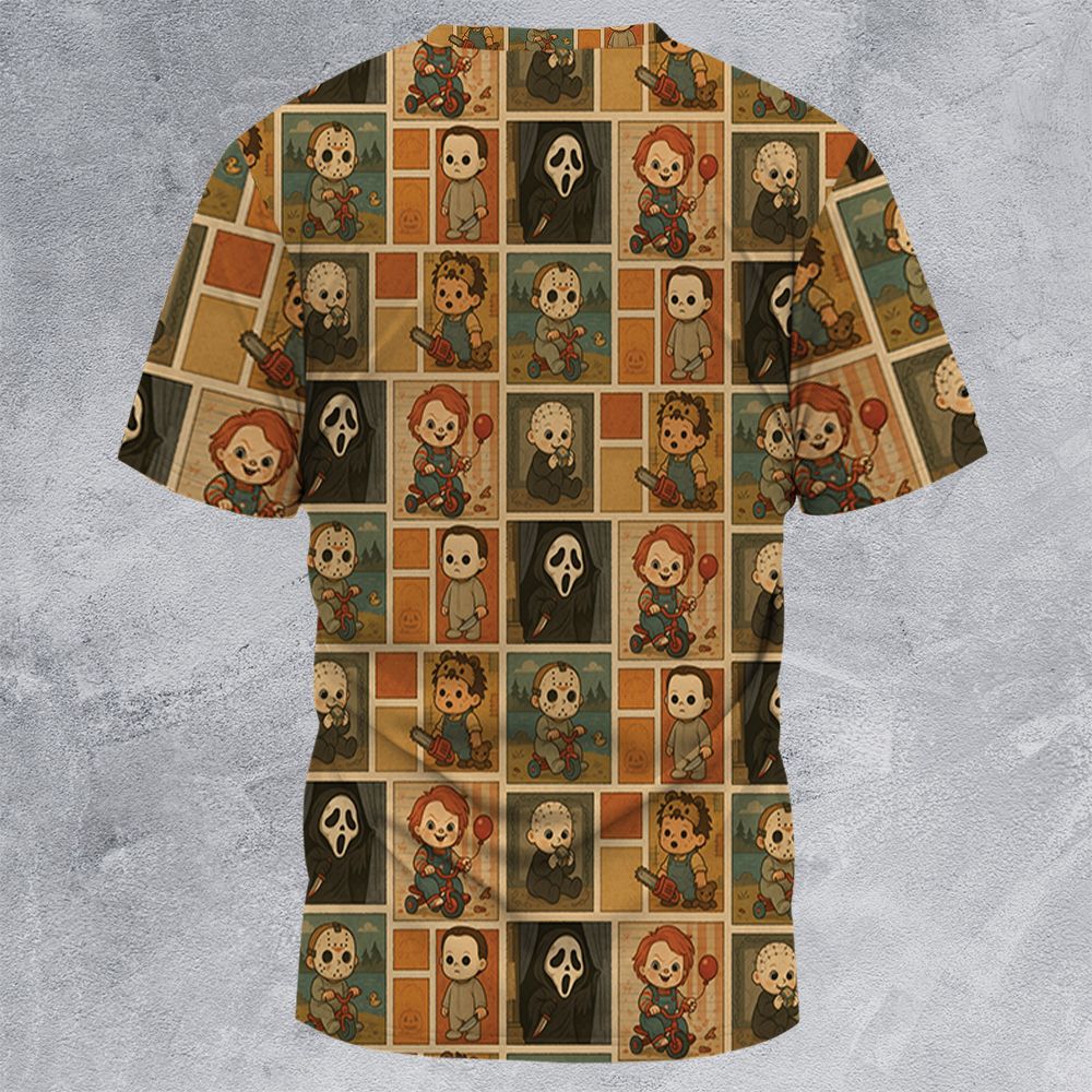 All-Over Print Unisex T-Shirt - BWQDE3PP - - 4