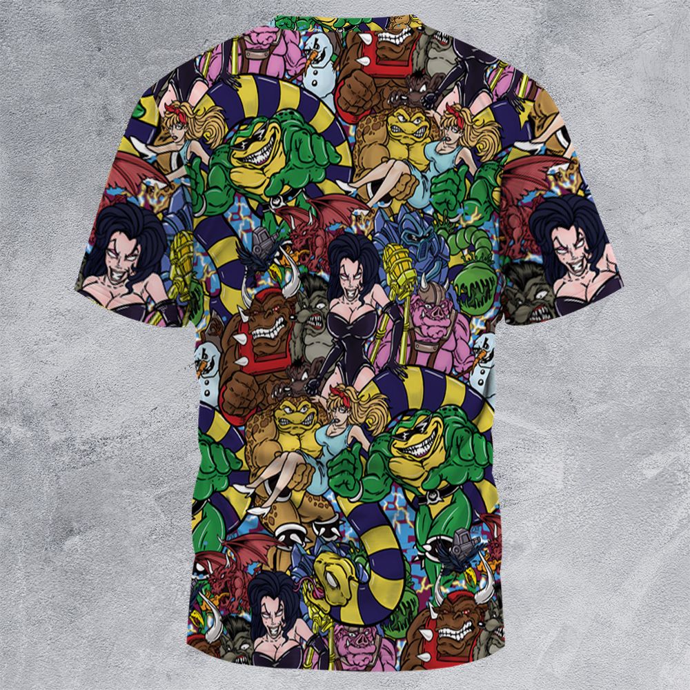 All-Over Print Unisex T-Shirt - 634HF6K5 - - 4