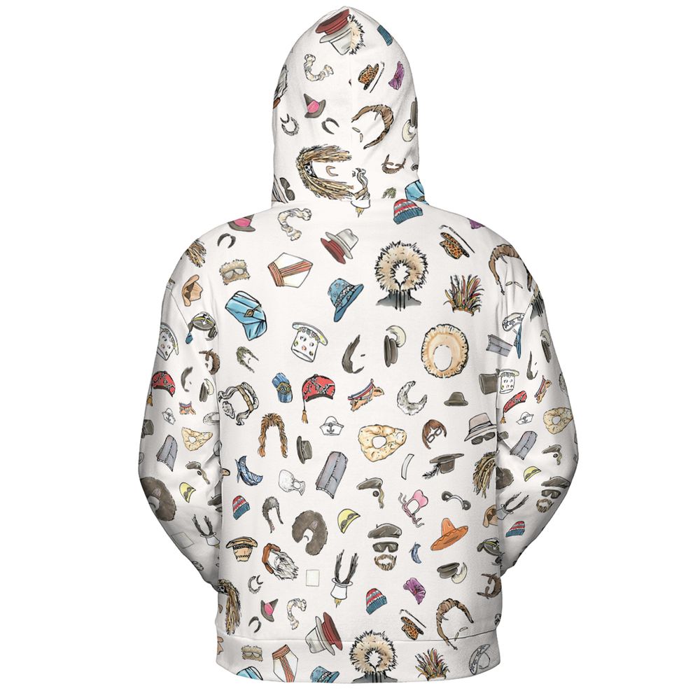 All-over Print Hoodie - Z1864F7V - - 4
