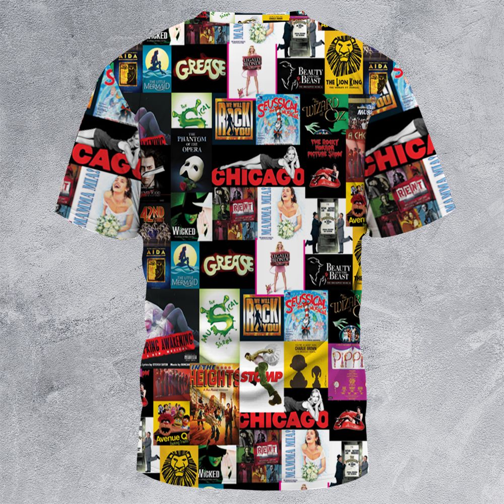 All-Over Print Unisex T-Shirt - X3U71UBD - - 4