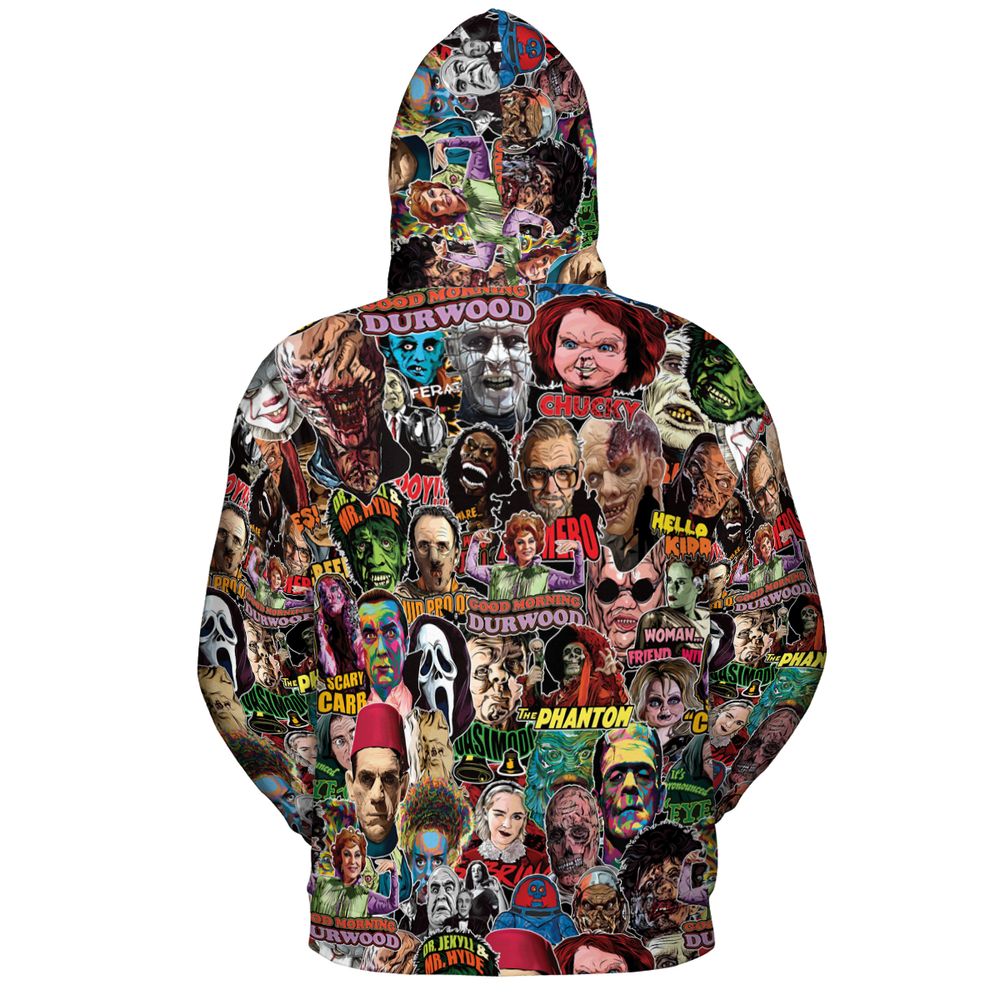 All-over Print Hoodie - R2NQXP6E - - 4