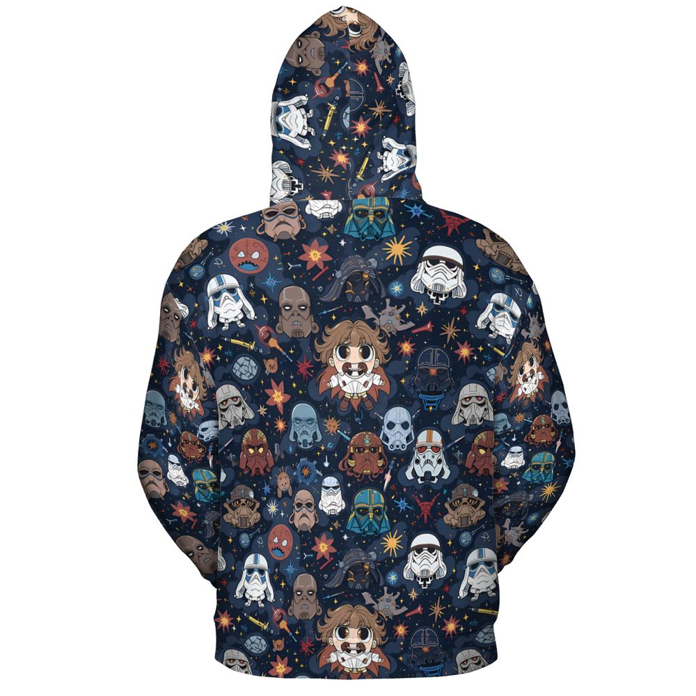 All-over Print Hoodie - SJK6EW5H - - 4