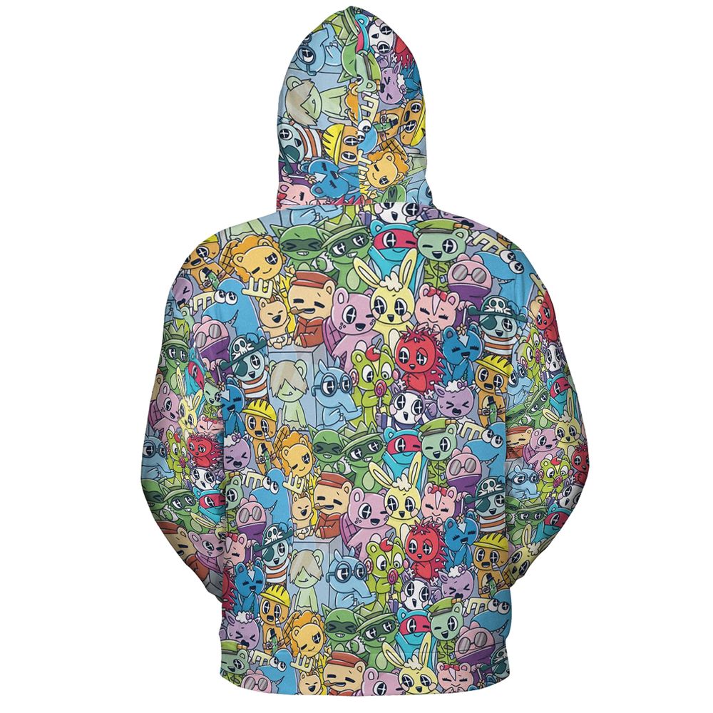 All-over Print Hoodie - 4ZK44NVA - - 4