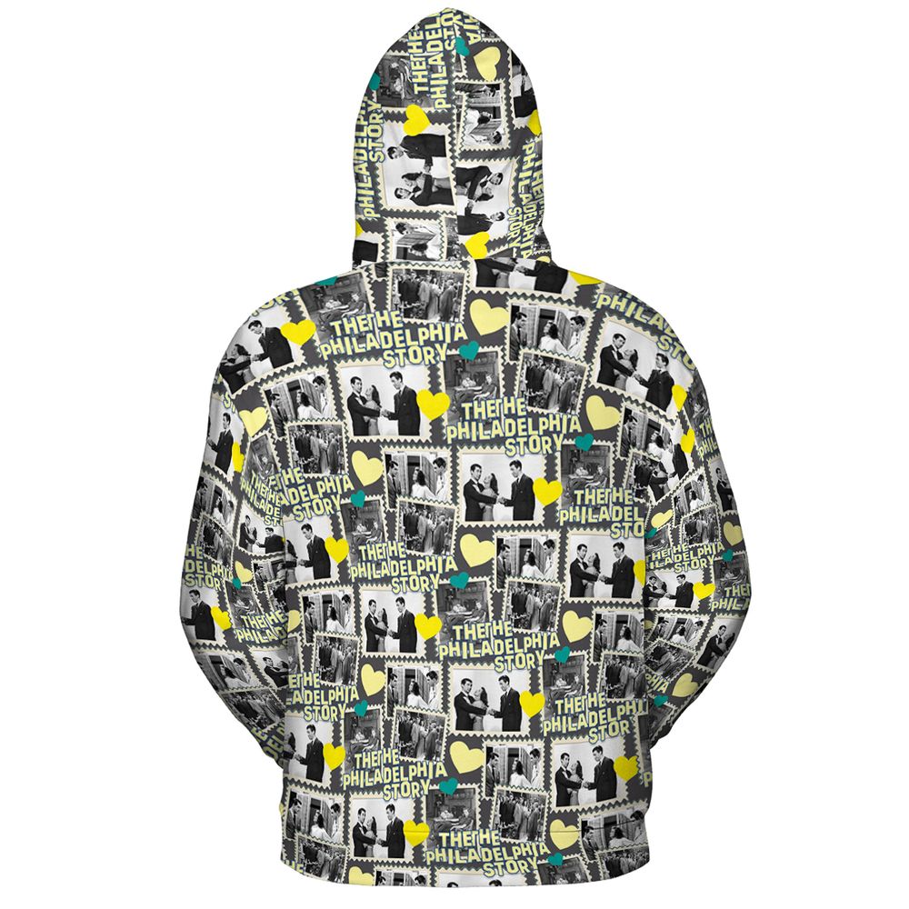 All-over Print Hoodie - V35HPN48 - - 4