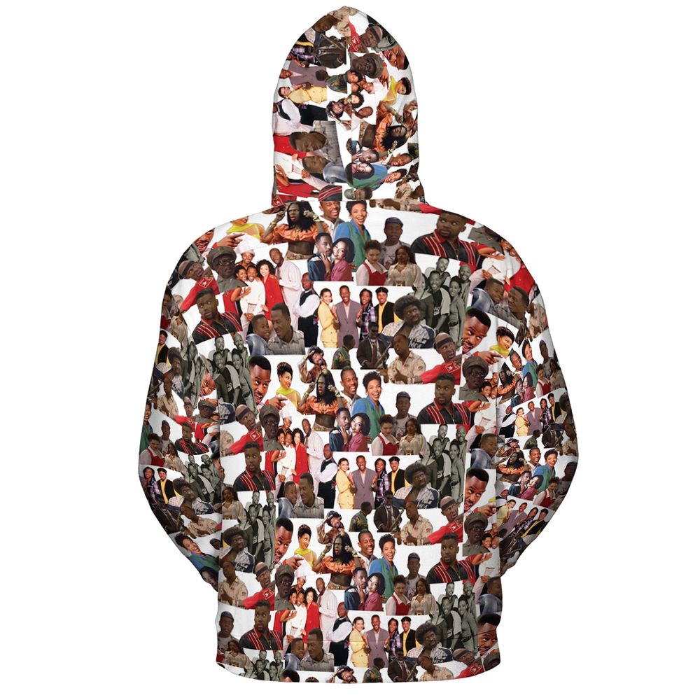 All-over Print Hoodie - 4JFKF5DH - - 4