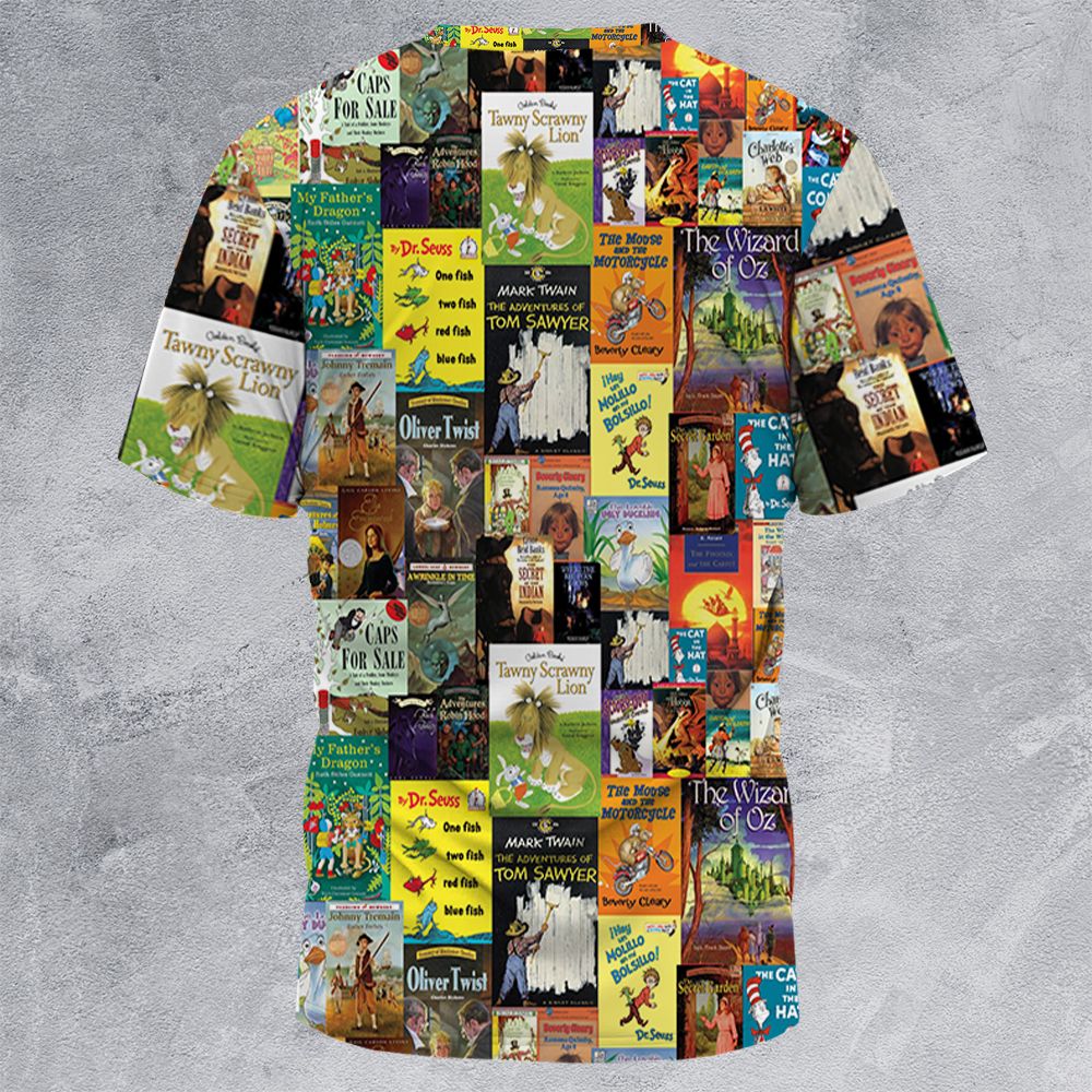 All-Over Print Unisex T-Shirt - 6L9N1777 - - 4