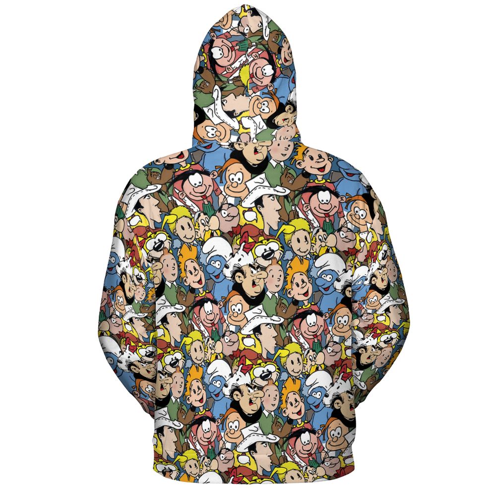 All-over Print Hoodie - VWYVYSMA - - 4