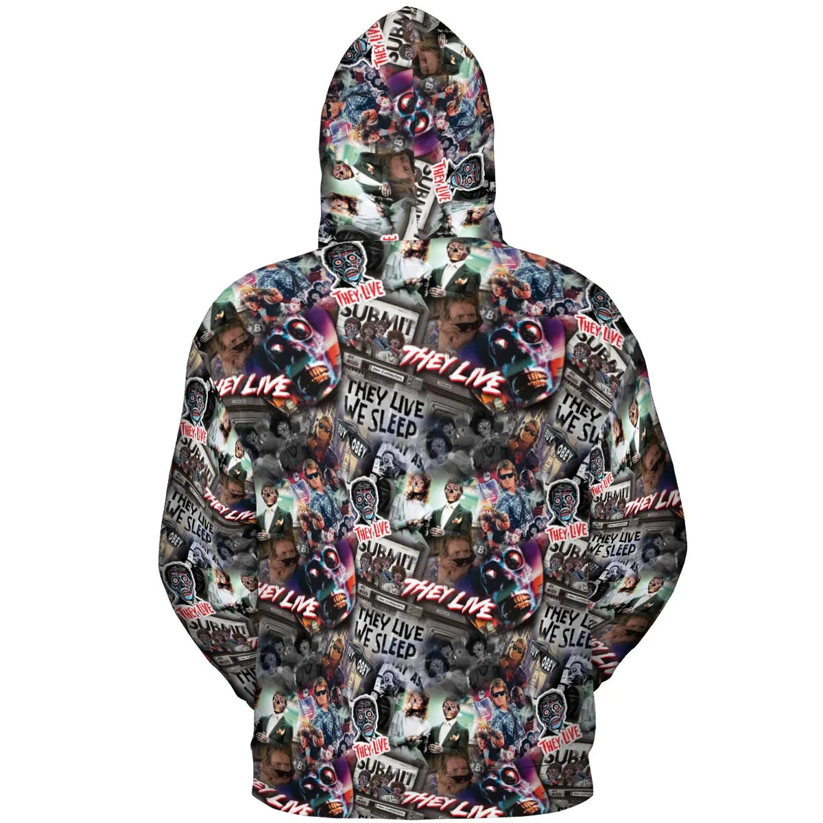 All-over Print Hoodie - CSTXKUNL