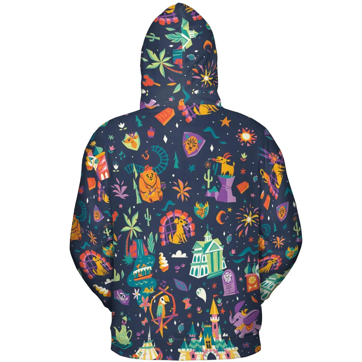 All-over Print Hoodie - B54P877X
