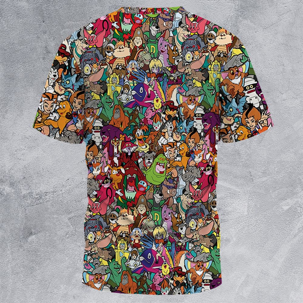 All-Over Print Unisex T-Shirt - QZ6JZFVV - - 4