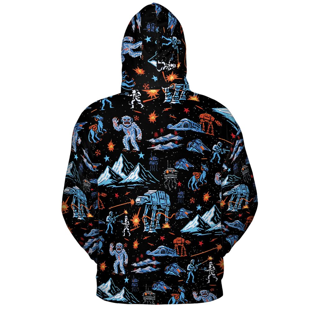 All-over Print Hoodie - BQVMKEXL - - 4