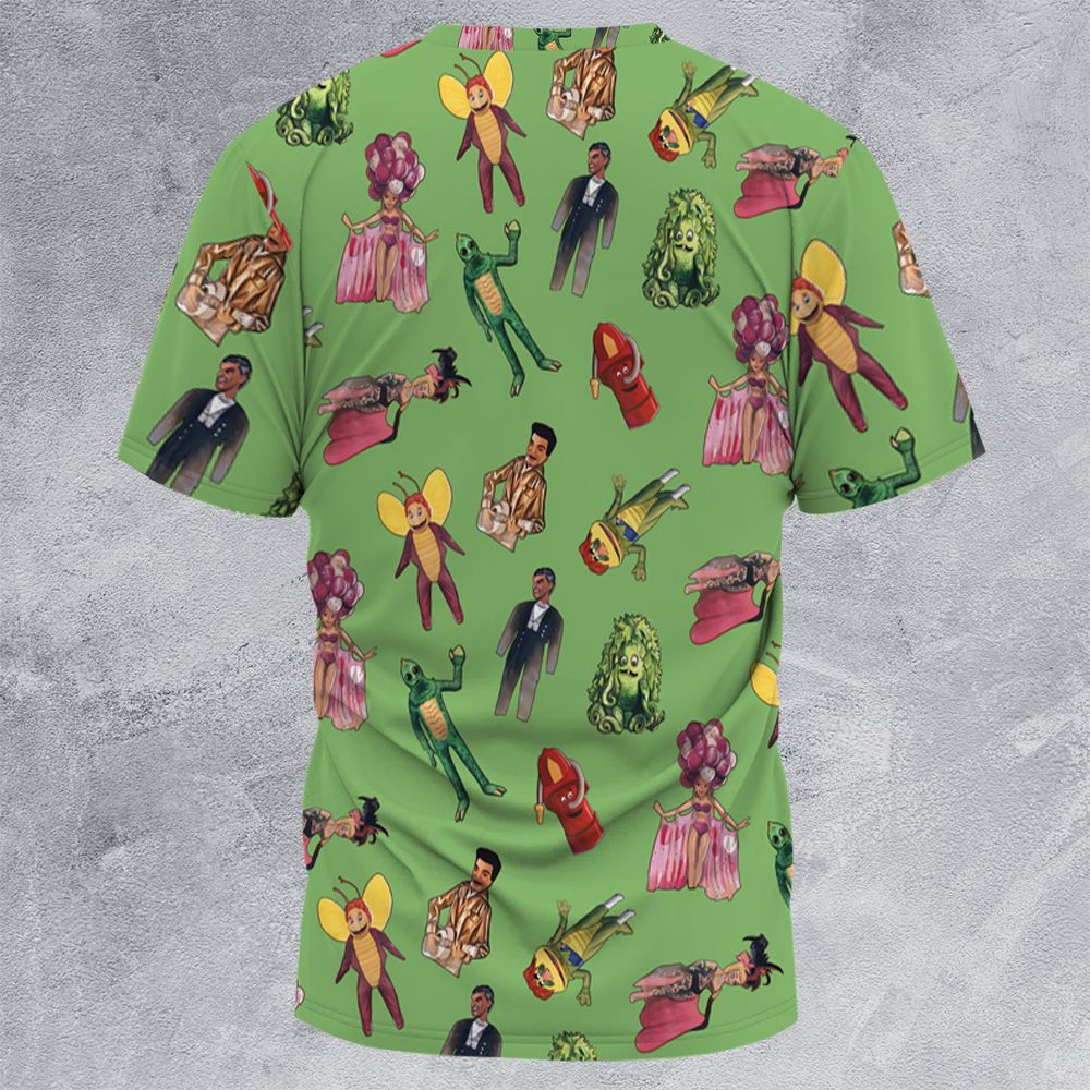 All-Over Print Unisex T-Shirt - 6HUTGRDV - - 4