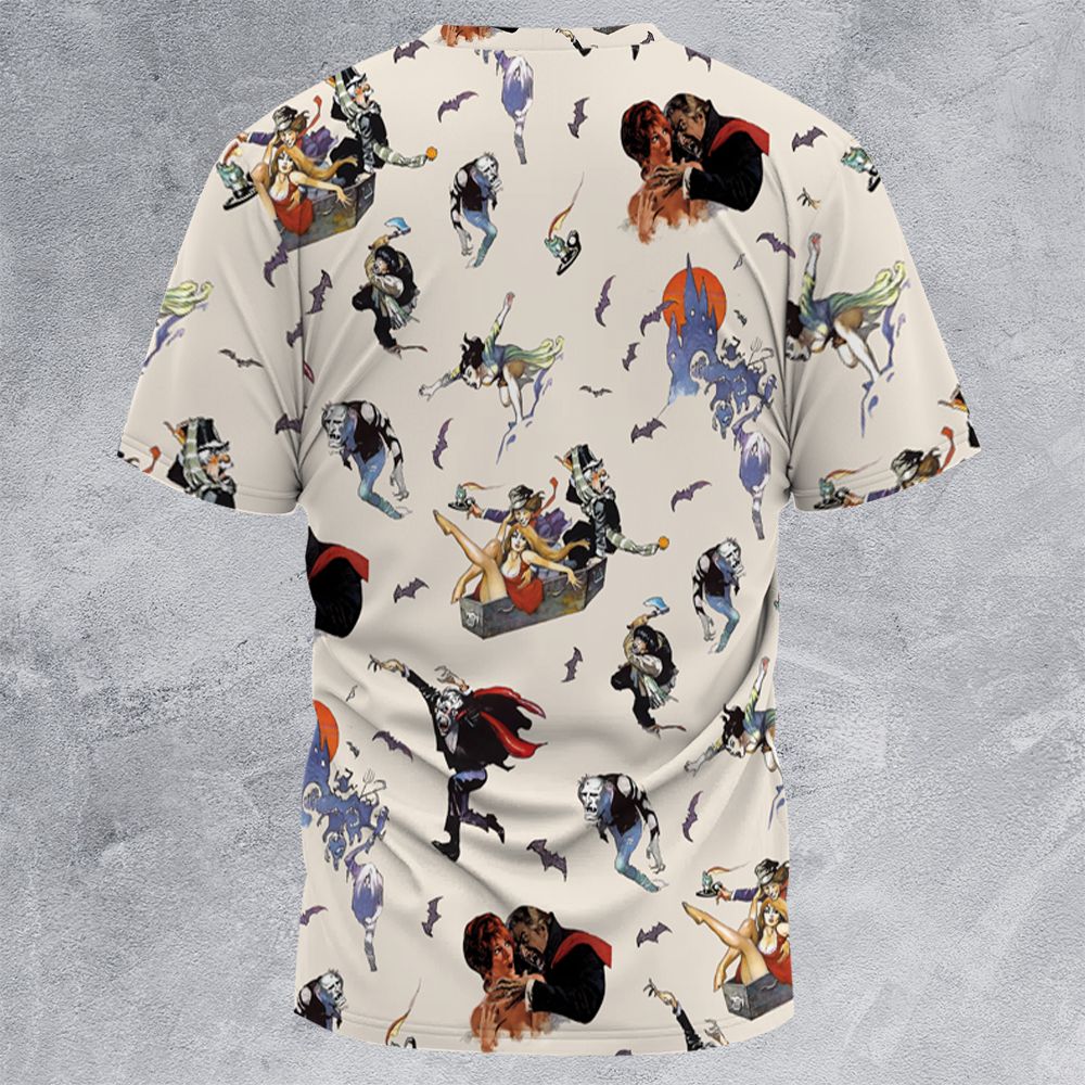 All-Over Print Unisex T-Shirt - PQ8TBXKD - - 4
