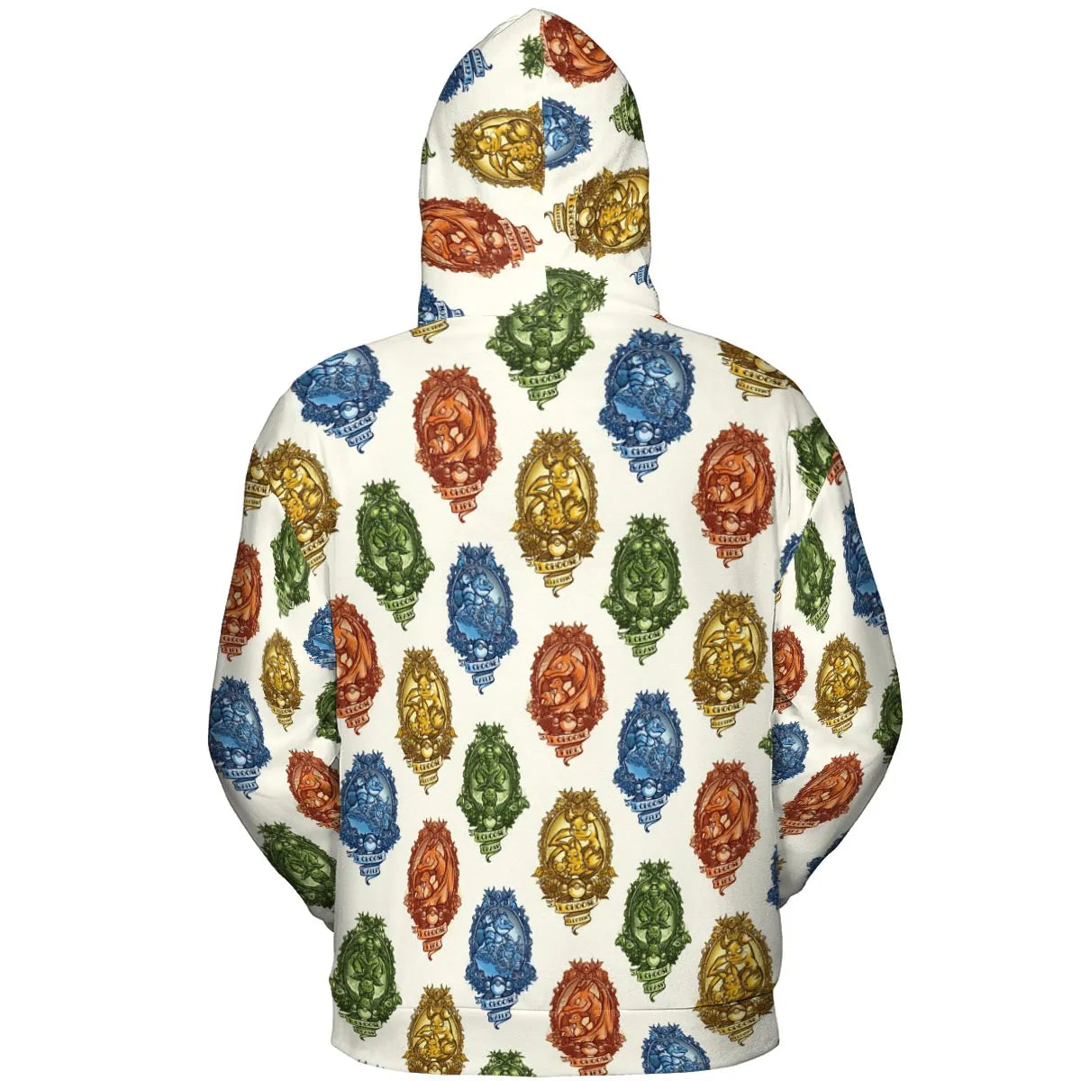 All-over Print Hoodie - 2TUZZCWY