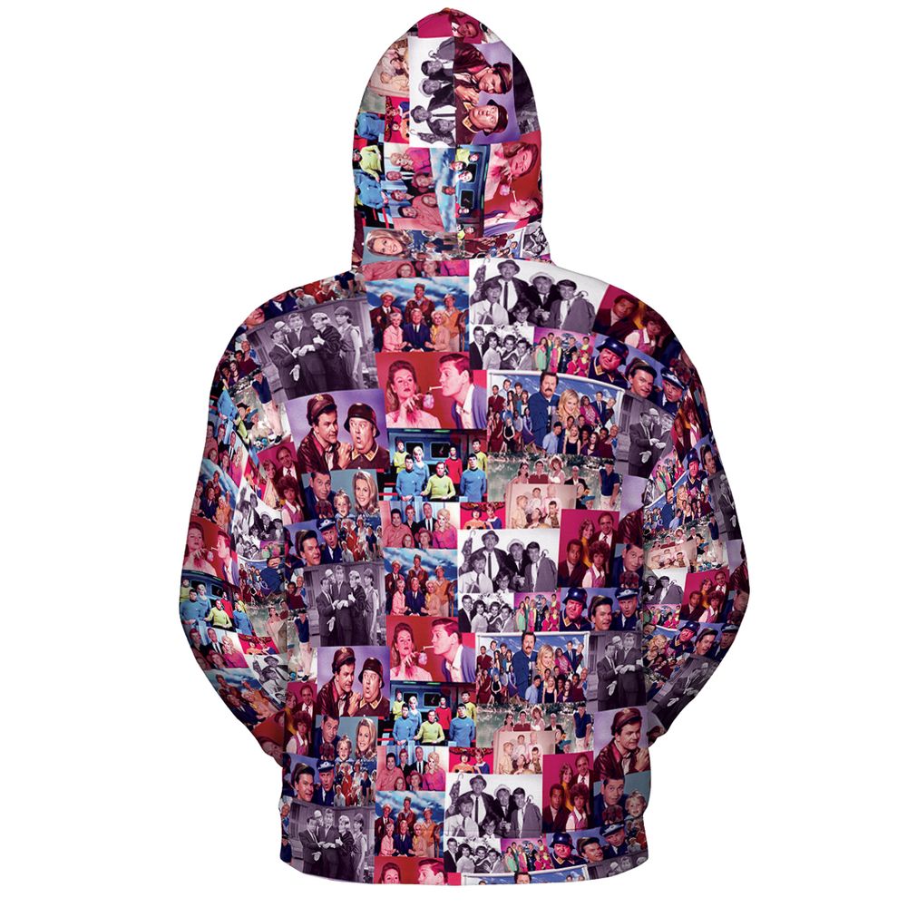 All-over Print Hoodie - CAMLFVTW - - 4