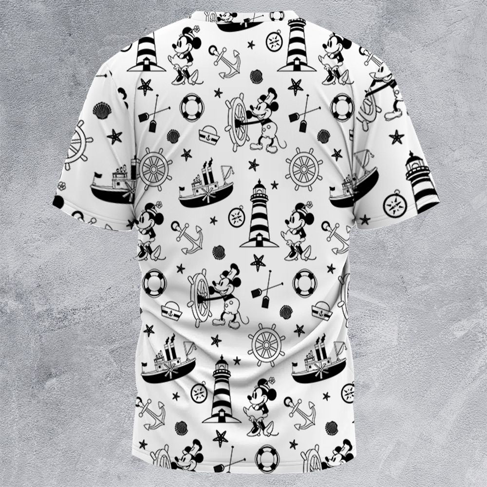 Steamboat Willie pattern - - 4