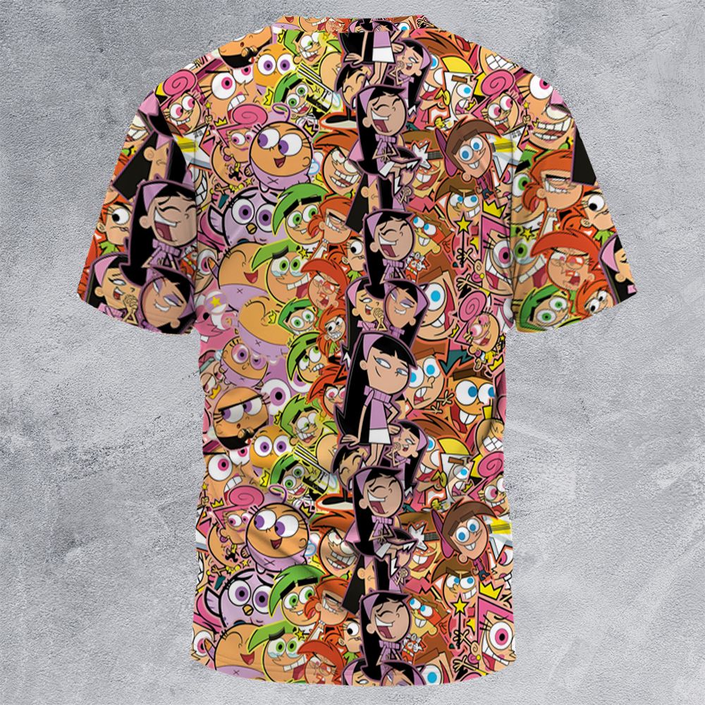 All-Over Print Unisex T-Shirt - EF8U3AG9 - - 4