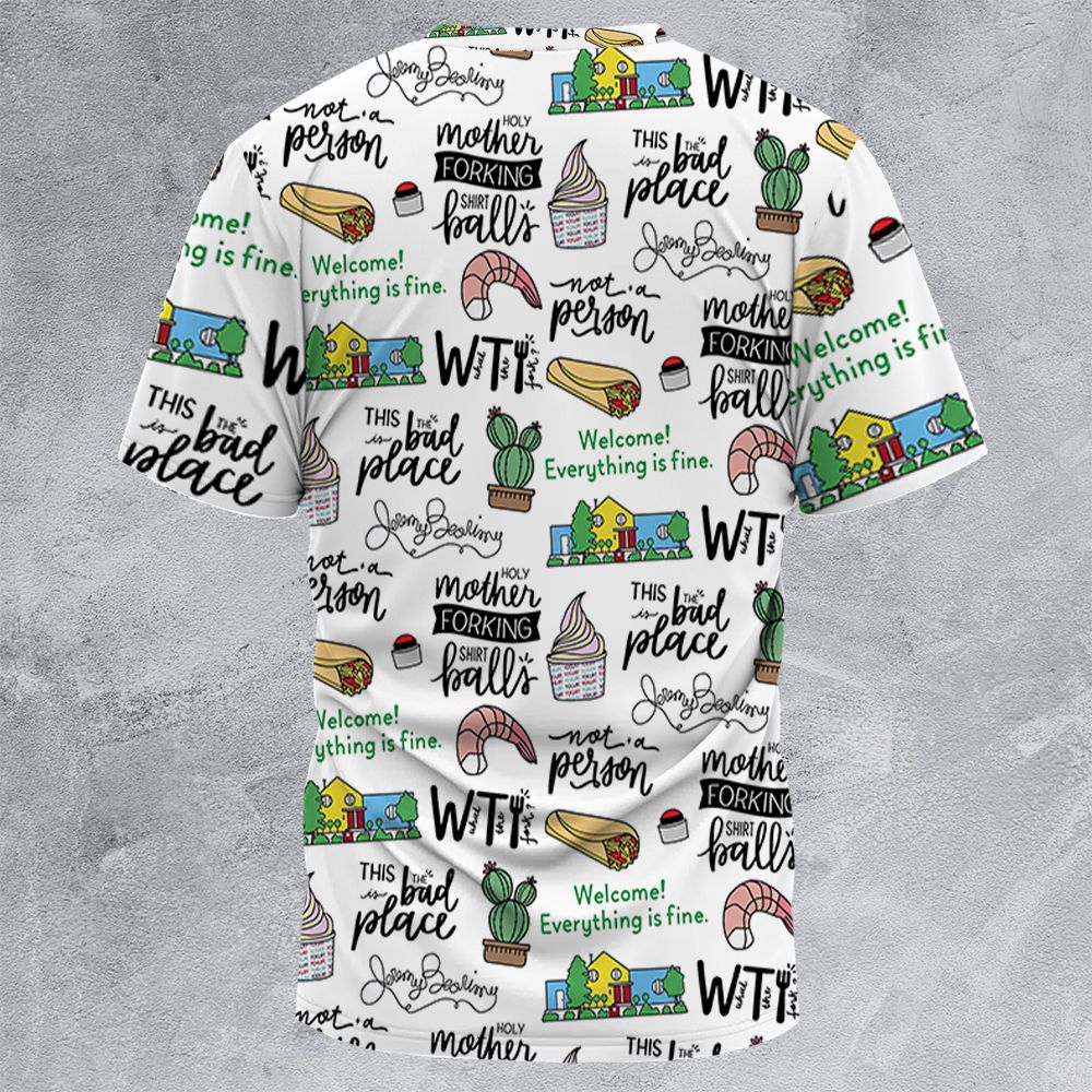 All-Over Print Unisex T-Shirt - N8YRWWGP - - 4
