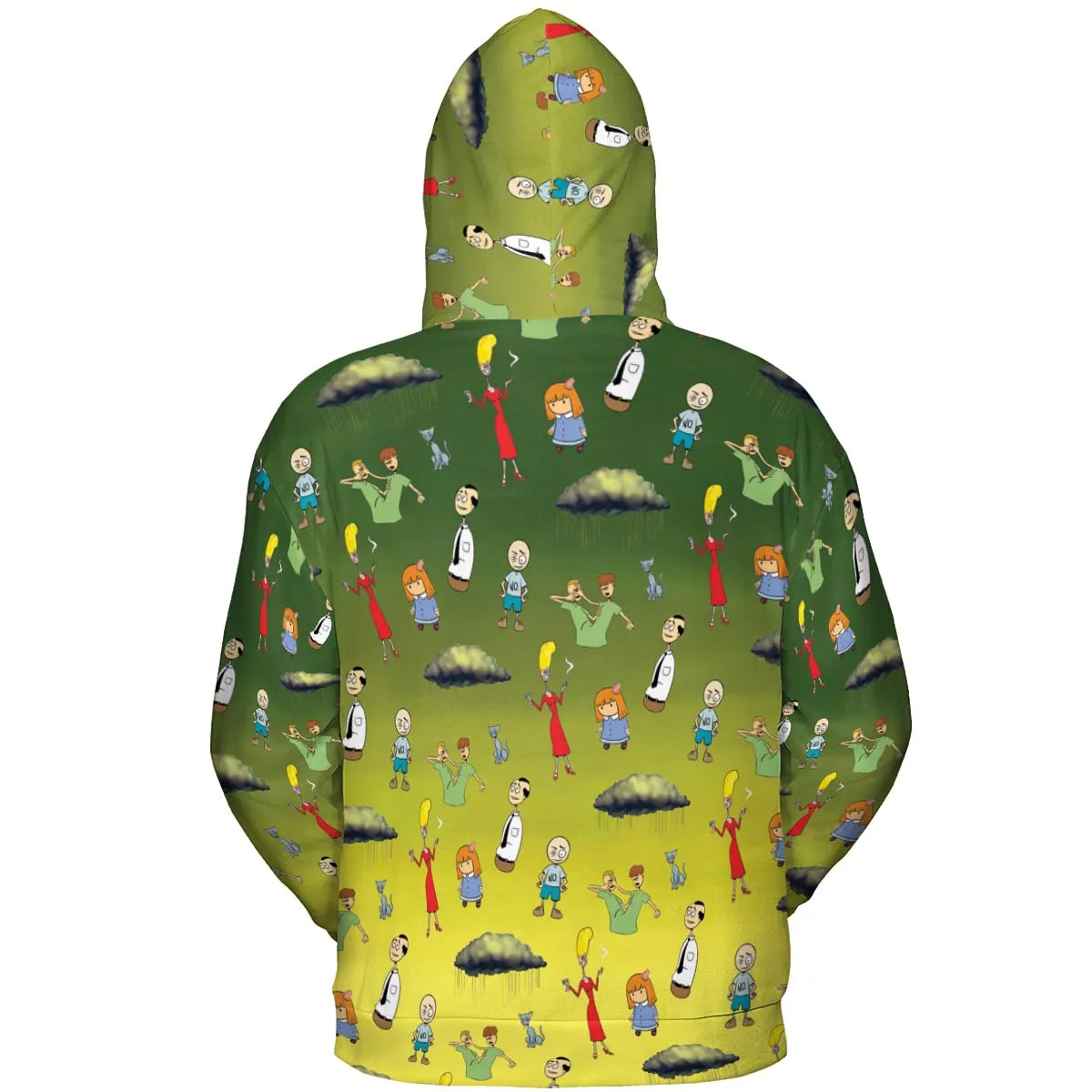 All-over Print Hoodie - HHVUQ34E