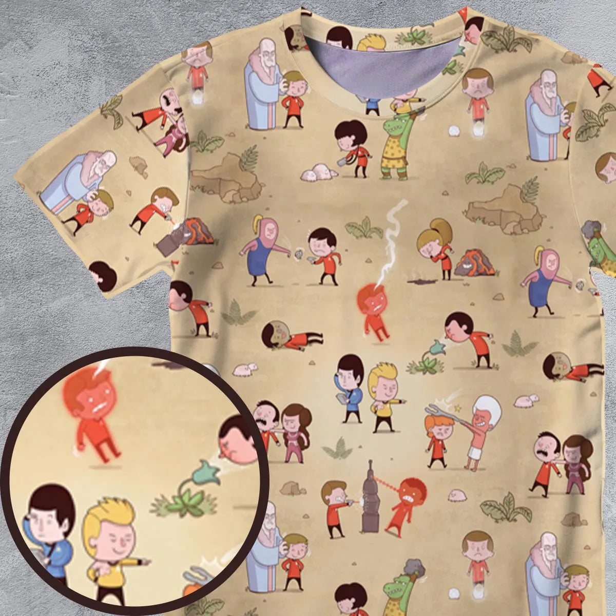 All-Over Print Unisex T-Shirt - 7ZFSUJKC
