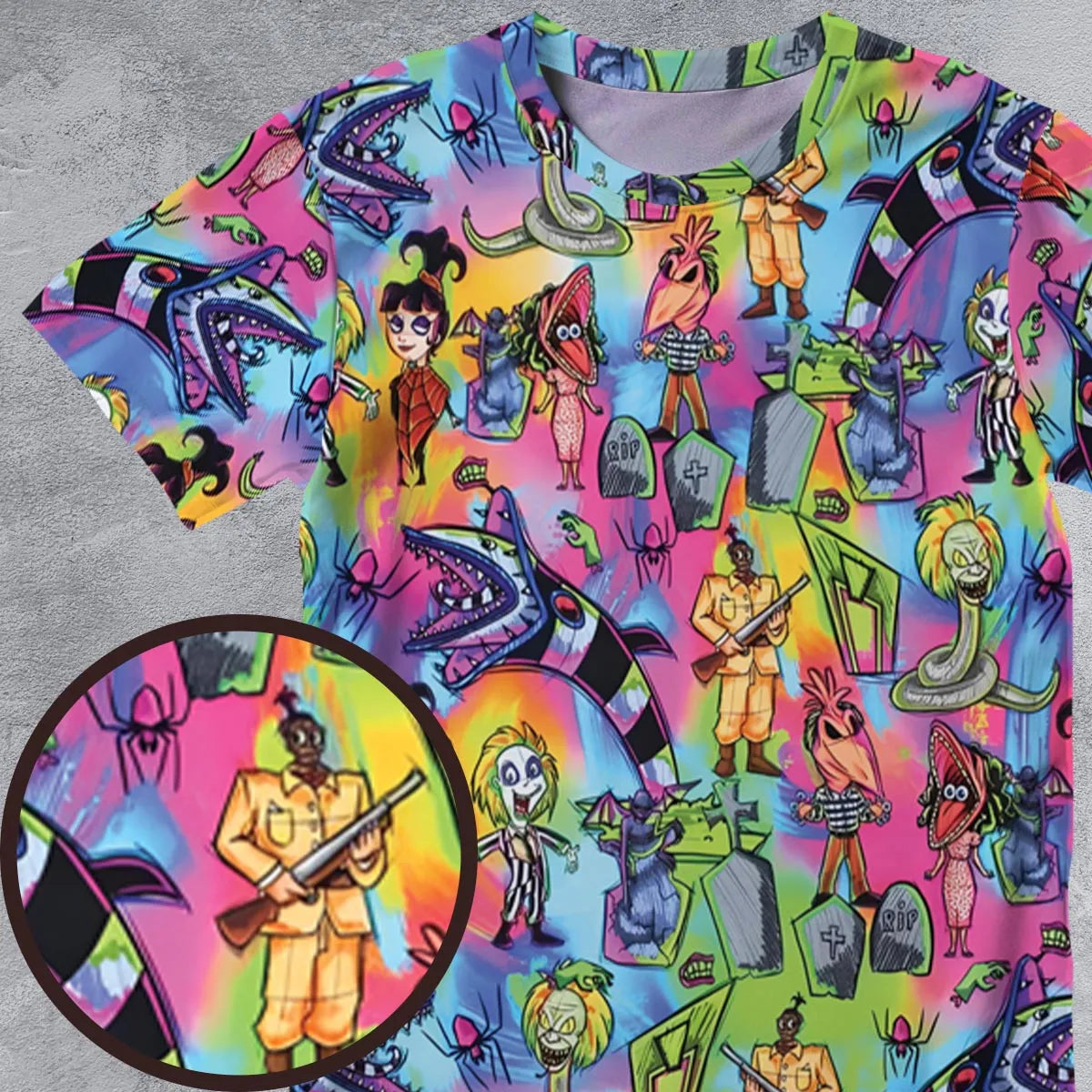 All-Over Print Unisex T-Shirt - 2SQSZTVZ