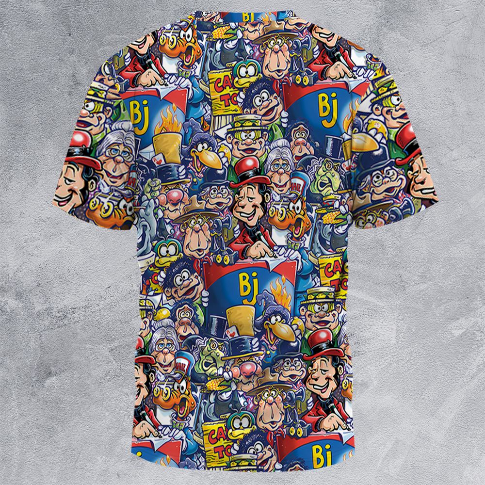 All-Over Print Unisex T-Shirt - B1MBVT6B - - 4