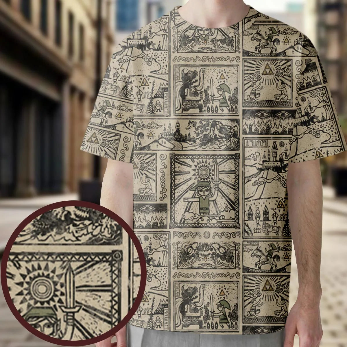All-Over Print Unisex T-Shirt - 783CSKEF