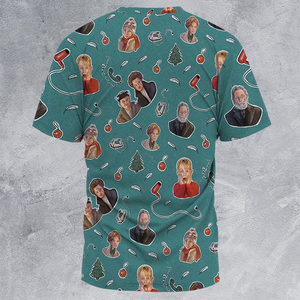 All-Over Print Unisex T-Shirt - WV3AU8E2 - - 4