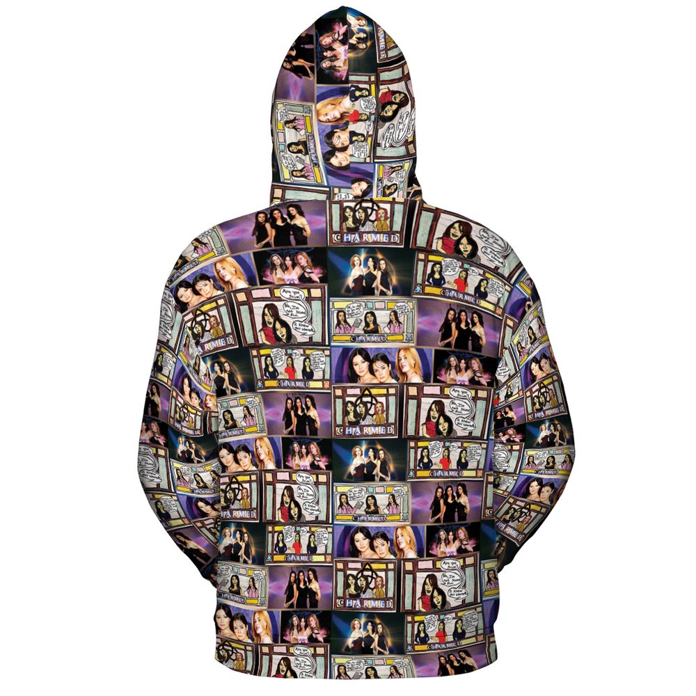 All-over Print Hoodie - E4D2EMVF - - 4