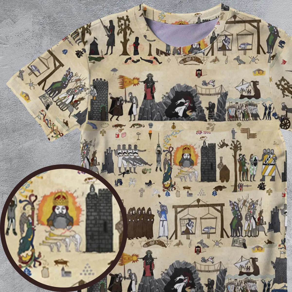 All-Over Print Unisex T-Shirt - 6BKDZD6H
