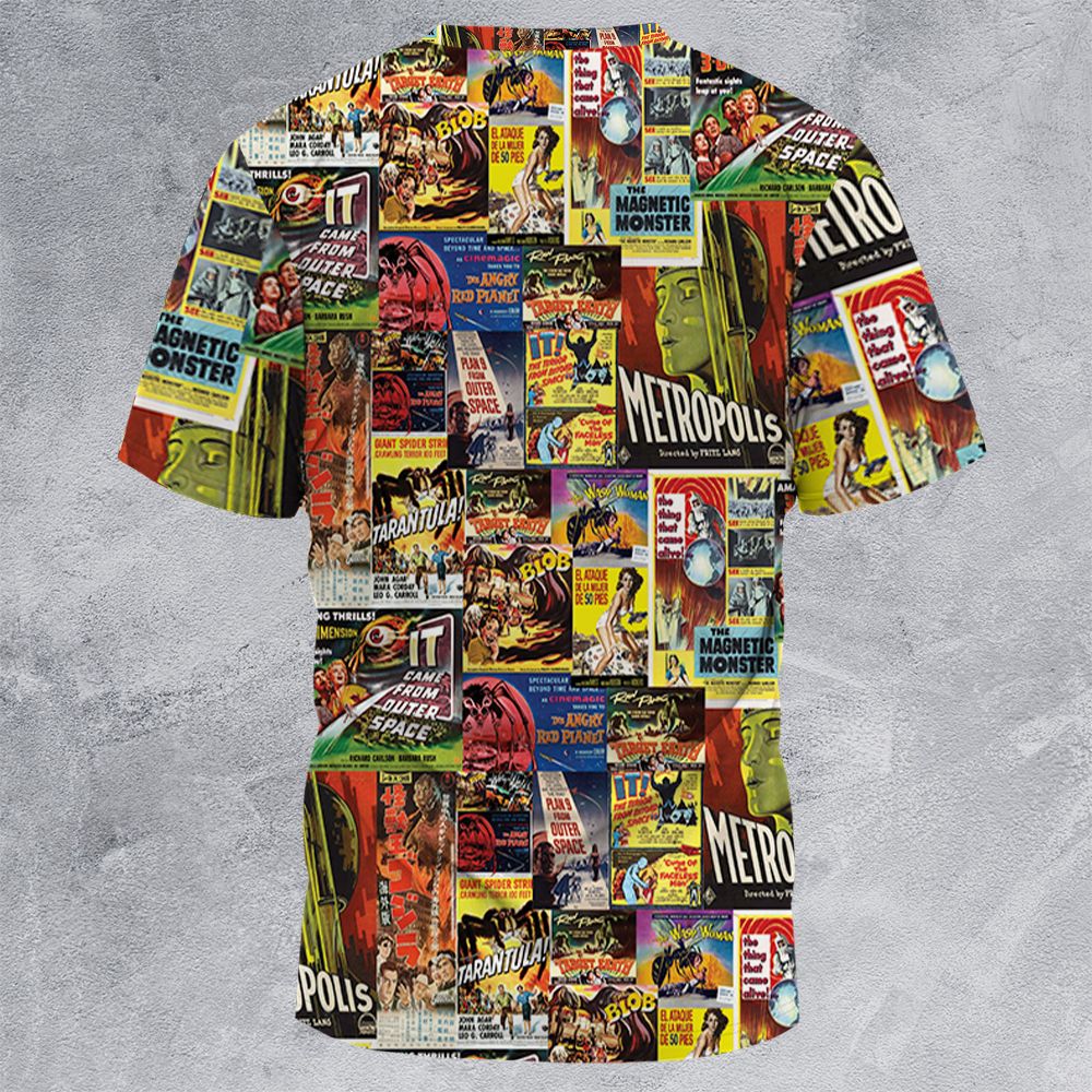 All-Over Print Unisex T-Shirt - ZH17F94H - - 4