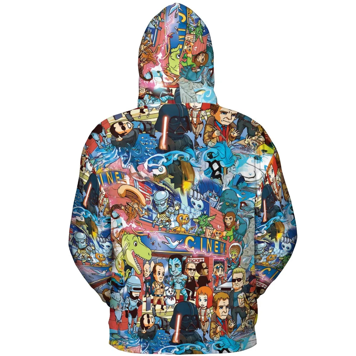 All-over Print Hoodie - GRKWFTFT