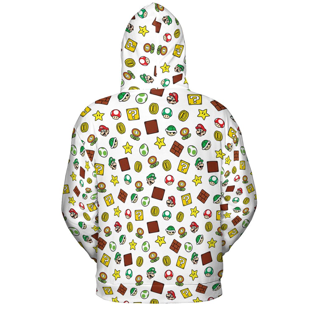 All-over Print Hoodie - - 4