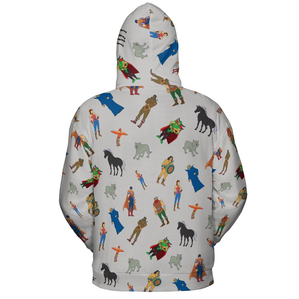 All-over Print Hoodie - VMNF4LW1 - - 4