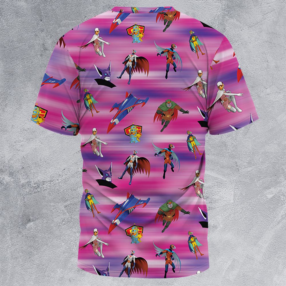 All-Over Print Unisex T-Shirt - 5VJC7ZN1 - - 4