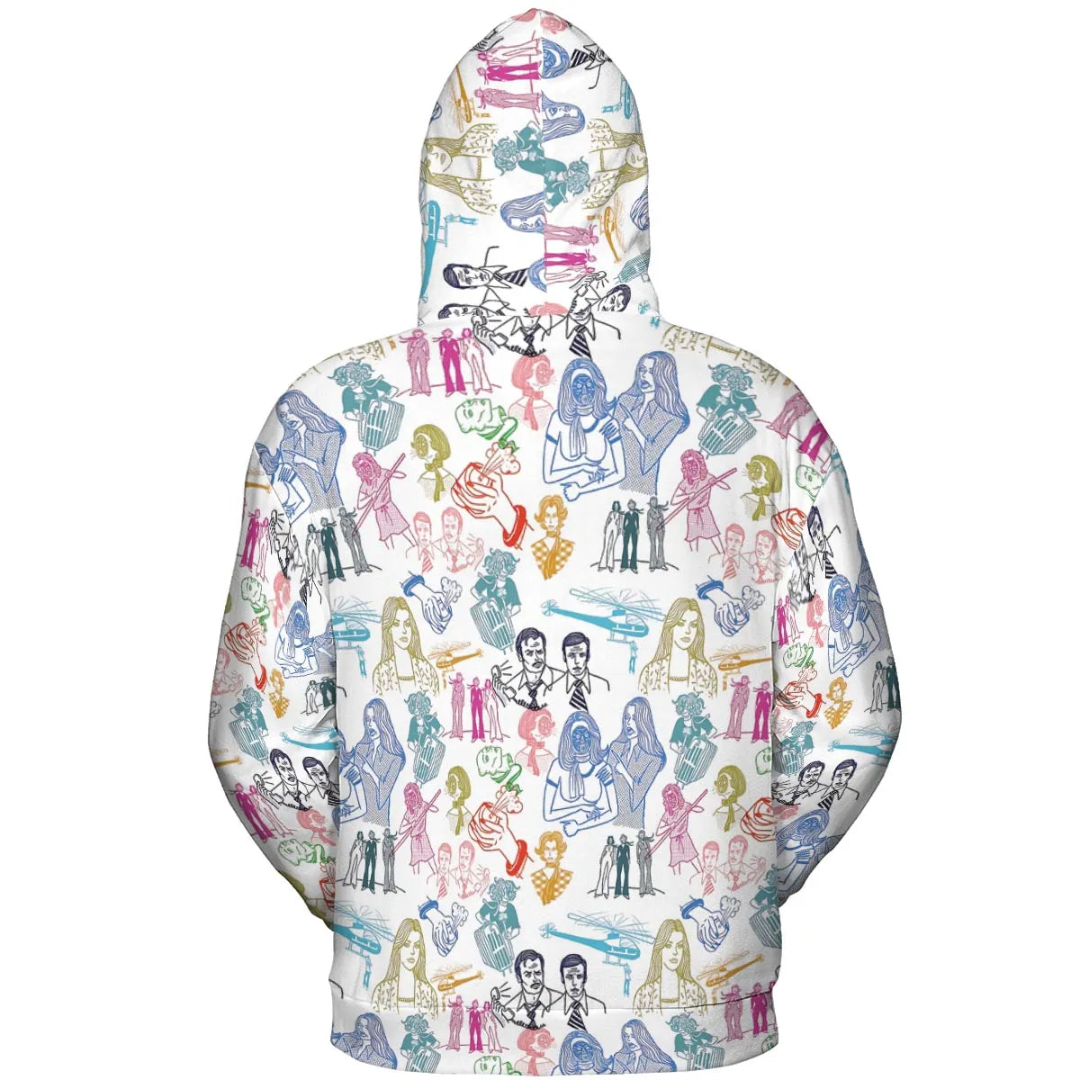 All-over Print Hoodie - ZLAYLVT8