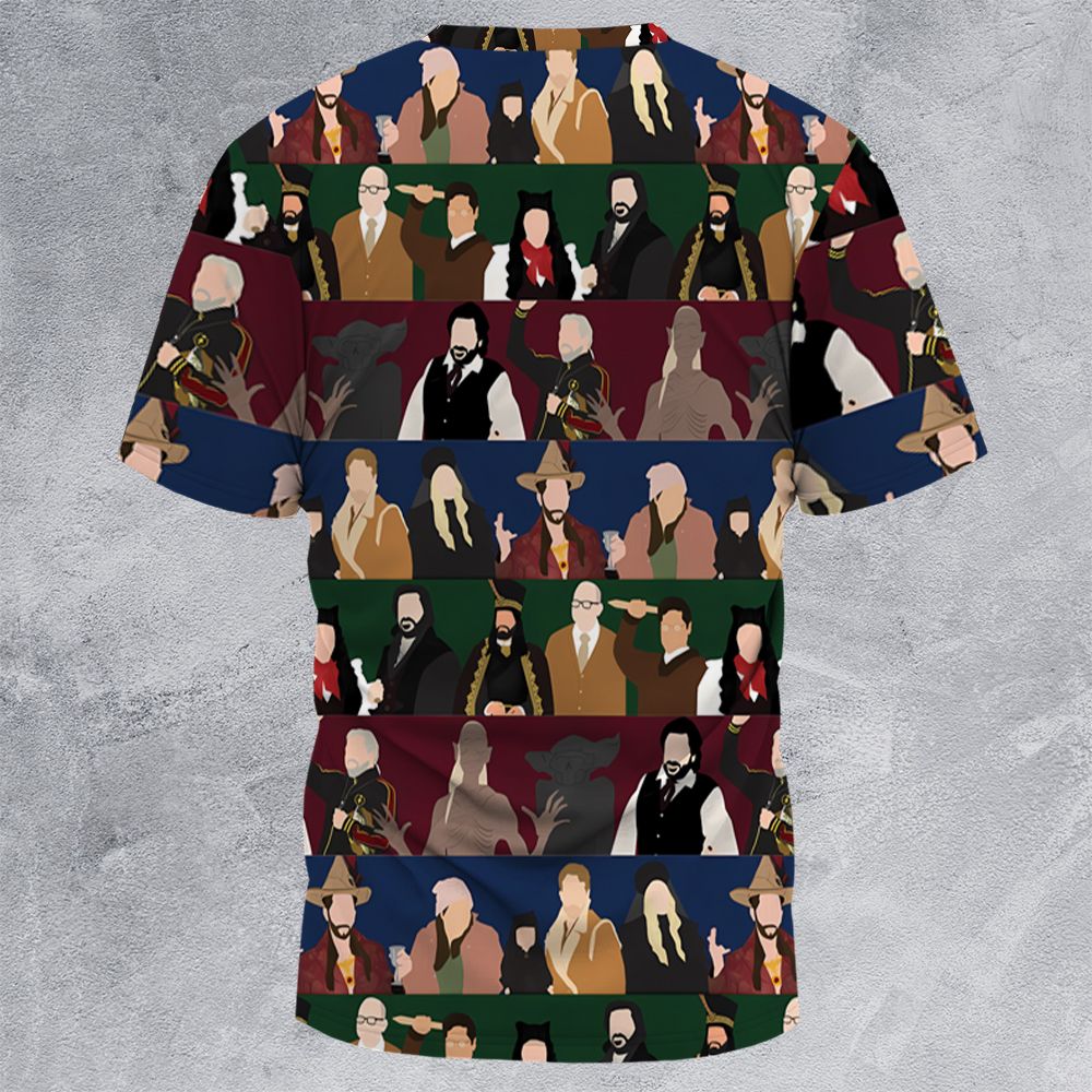 All-Over Print Unisex T-Shirt - 1WM75PCQ - - 4