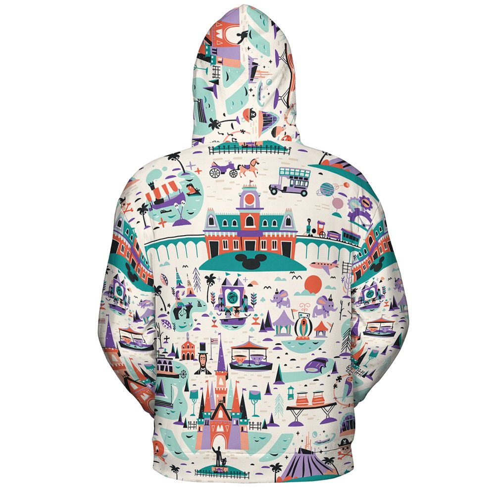 All-over Print Hoodie - V9NEHE3N - - 4