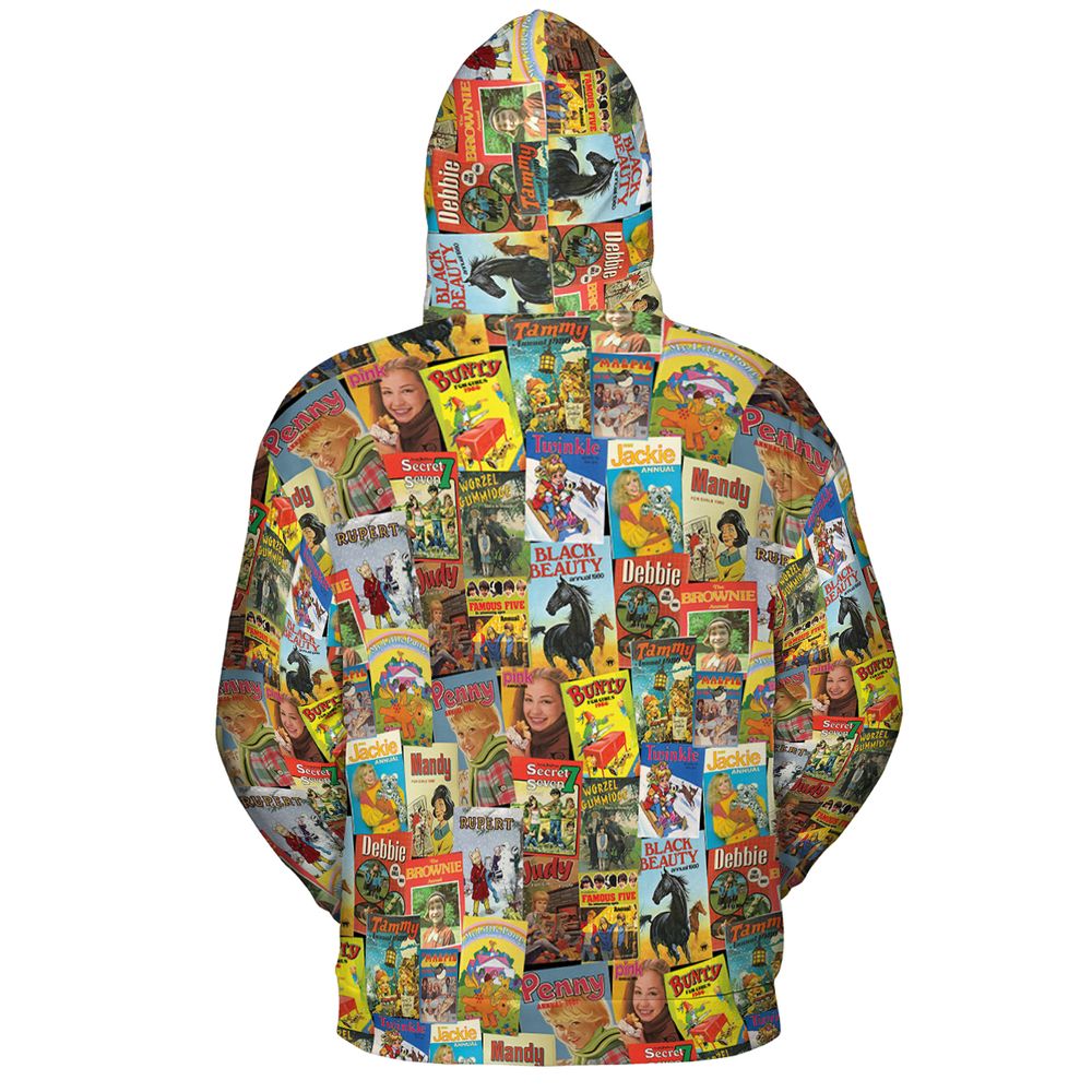 All-over Print Hoodie - 743FLWAL - - 4