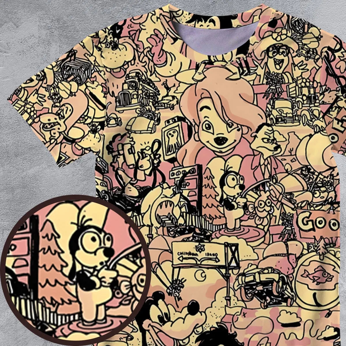 All-Over Print Unisex T-Shirt - K6XPF26L