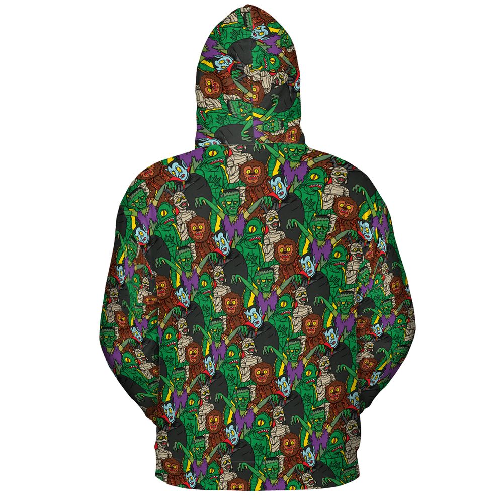 All-over Print Hoodie - HTRM24DY - - 4