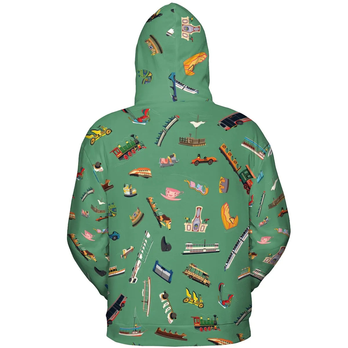 All-over Print Hoodie - Y2B1V7Z8