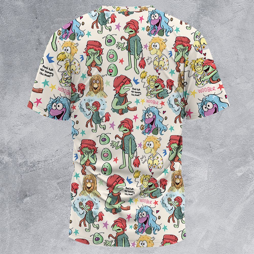 All-Over Print Unisex T-Shirt - SE89RF7H - - 4