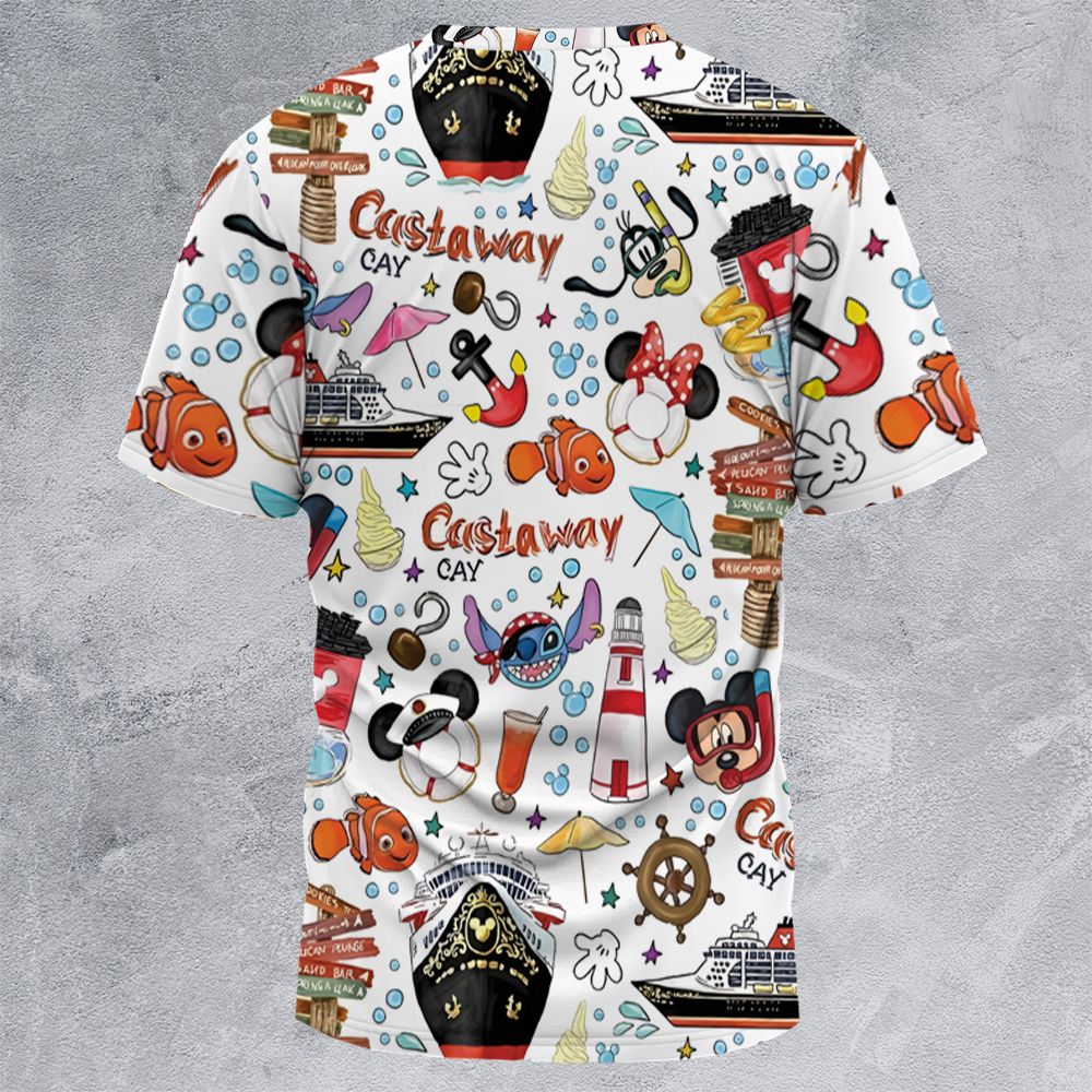 All-Over Print Unisex T-Shirt - CW7NVQ9E - - 4