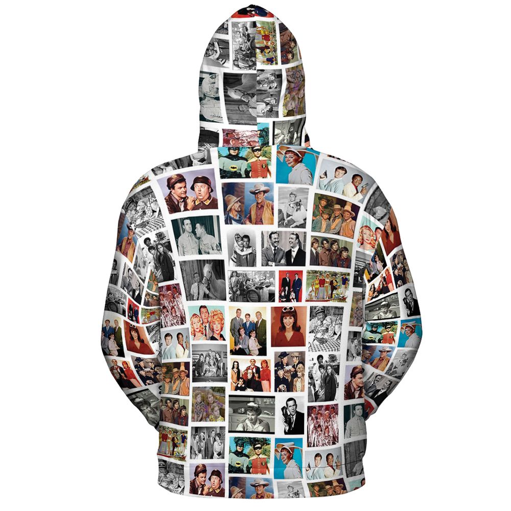 All-over Print Hoodie - C7VBKC9C - - 4