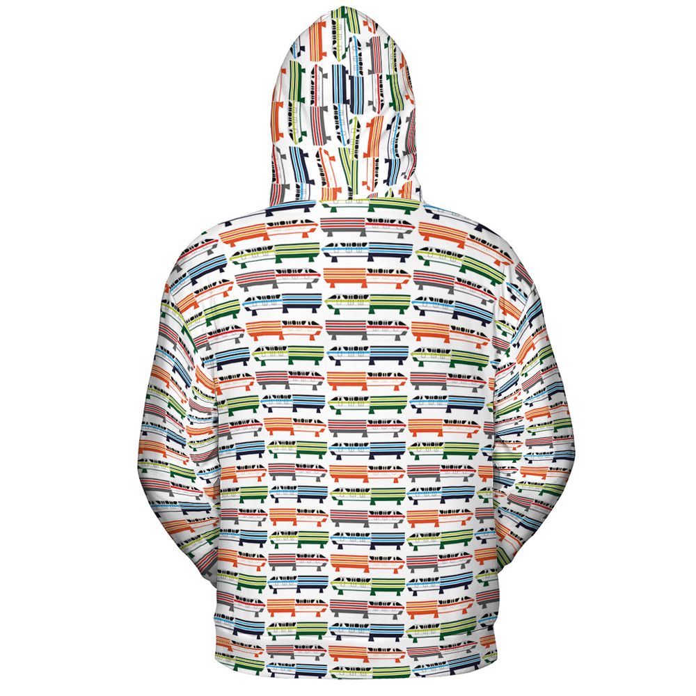 All-over Print Hoodie - V82E9EJJ - - 4