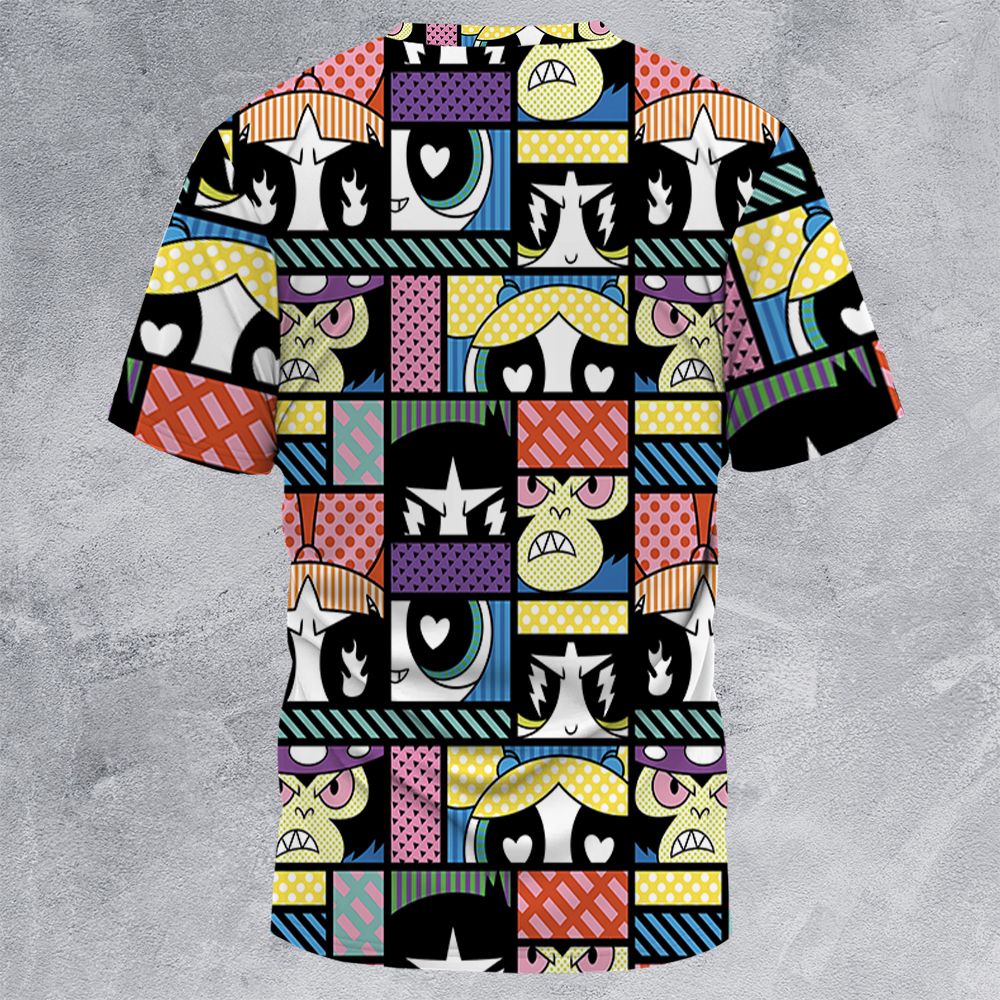 All-Over Print Unisex T-Shirt - PN2S73MQ - - 4