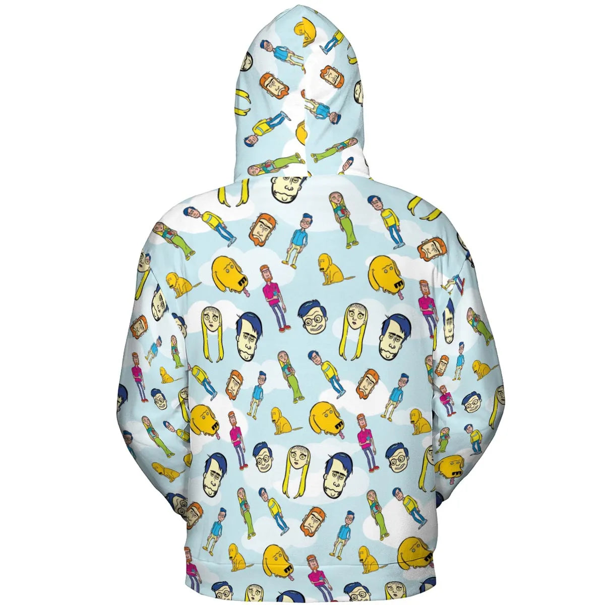 All-over Print Hoodie - 5XSZBPTA