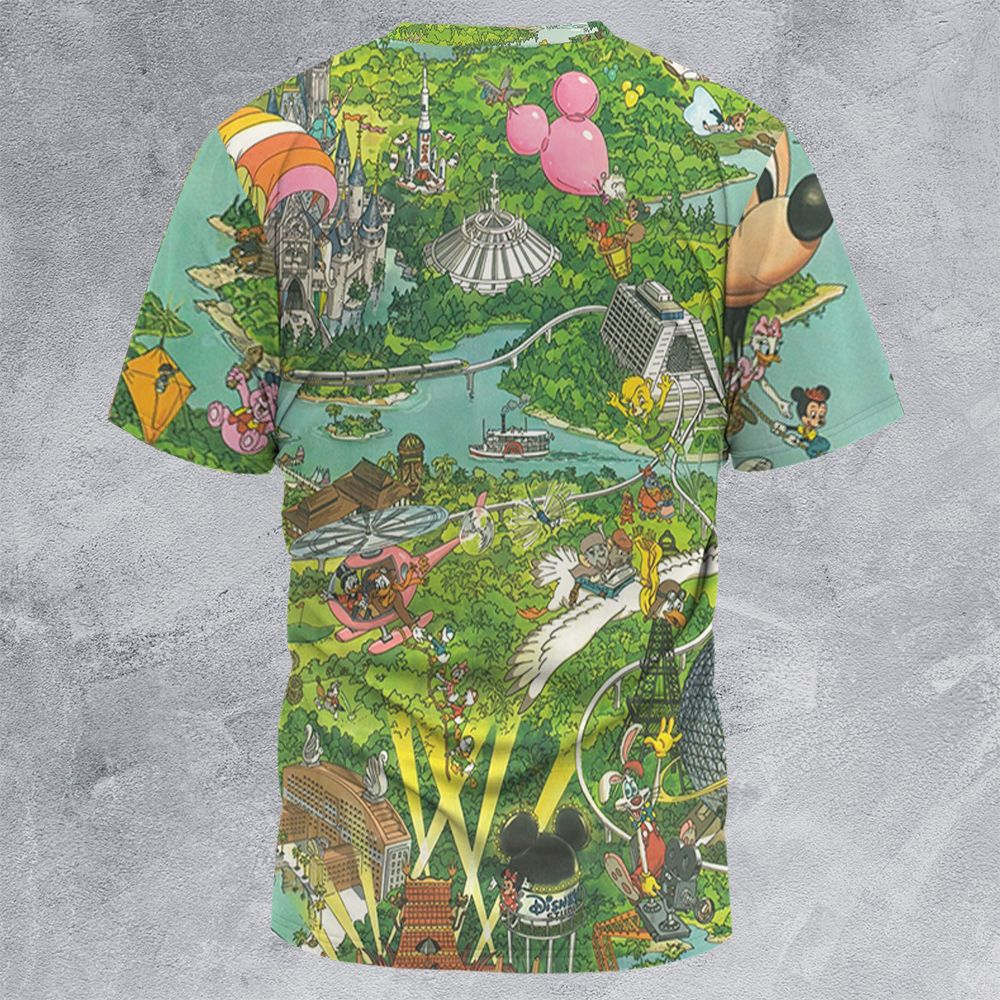 All-Over Print Unisex T-Shirt - - 4